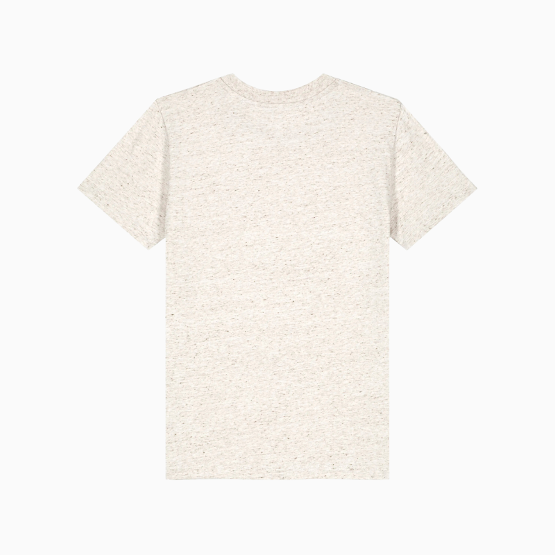 T-Shirt Beige Chiné Mini Sorors Personnalisable avec Broderie